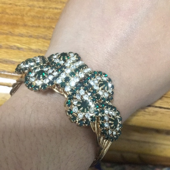 Green & Golden Bracelet - Picture 4 of 4